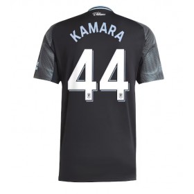 Aston Villa Boubacar Kamara #44 Borta Kläder 2025-26 Kortärmad
